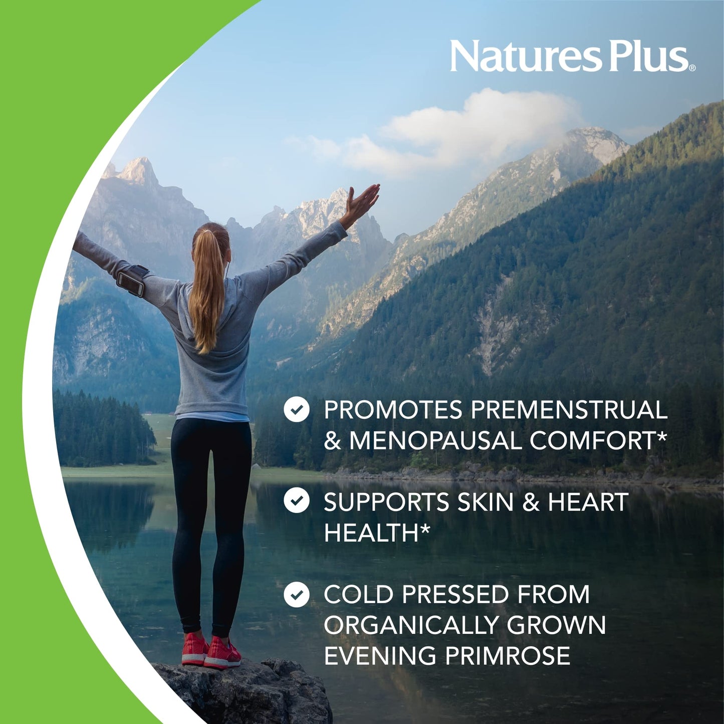NaturesPlus Ultra EPO 1500 mg – Evening Primrose Oil | Premenstrual & Menopausal Support