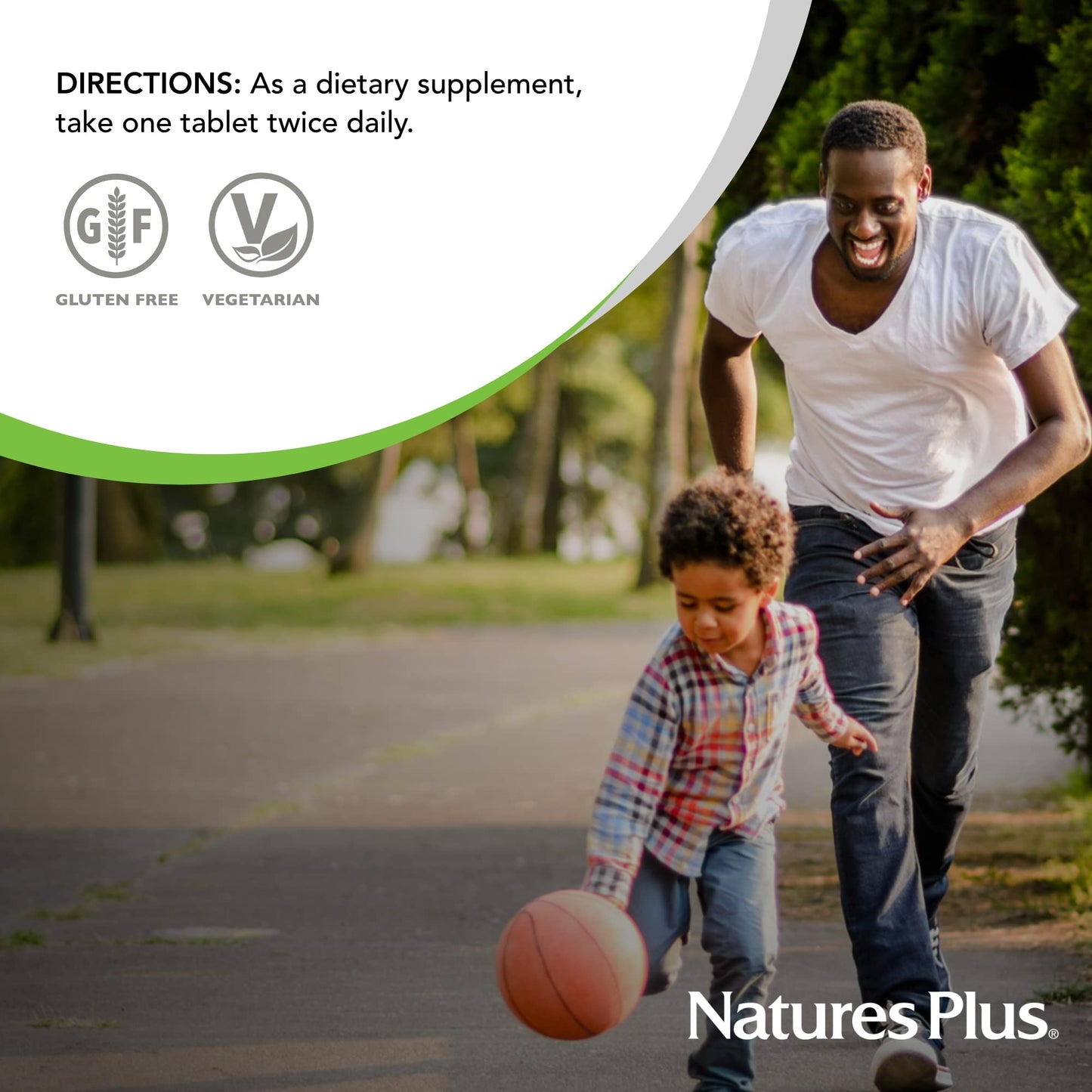 NaturesPlus Magnesium 200 mg | 180 Tablets | Vegetarian & Gluten Free - 180 Servings