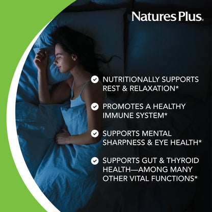 NaturesPlus Melatonin Spray – Peppermint, 2 fl oz, Pack of 2, B6 & E