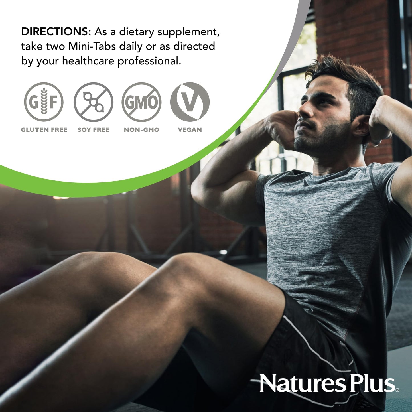 NaturesPlus PRO Longvida Curcumin 1000 mg - 60 Mini-Tabs, 30 Servings - Non-GMO, Vegan