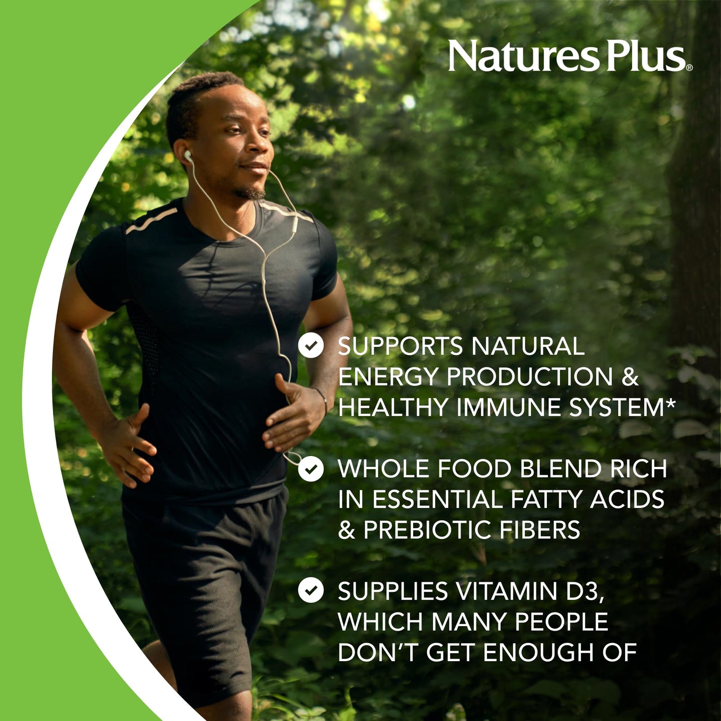 NaturesPlus Source of Life Mini-Tabs No Iron – Iron-Free Vegetarian Multivitamin, 180 Mini Tabs
