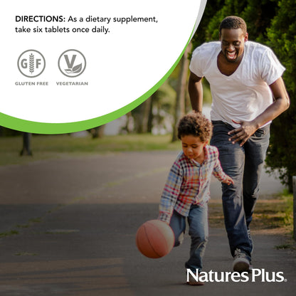 NaturesPlus Source of Life 360 Mini-Tabs – Multivitamin & Mineral, Gluten Free, Vegetarian | 120 Servings