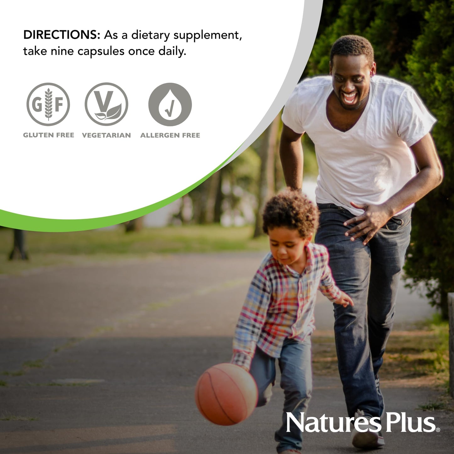 NaturesPlus Source of Life Gold Multivitamin - 90 Veg Capsules | D3, B12, K2 & 120+ Whole Foods