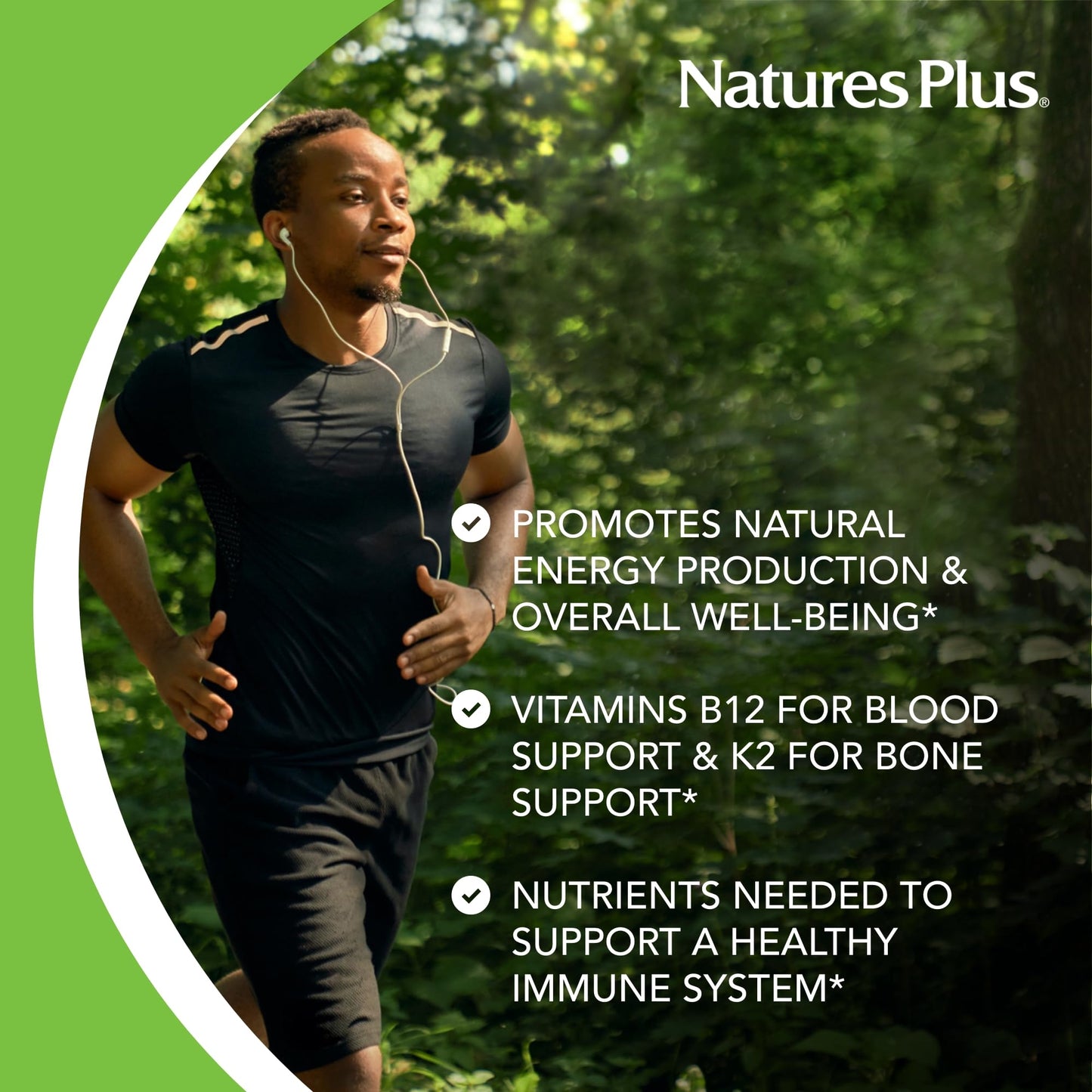 NaturesPlus Source of Life 360 Mini-Tabs – Gluten Free Vegetarian Multivitamin