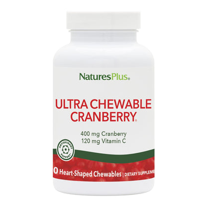 NaturesPlus Ultra Chewable Cranberry Love Berries – 2 Pack | Urinary Tract Health, Non-GMO, Gluten Free