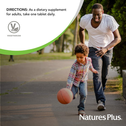 NaturesPlus Ultra II Daily Multivitamin with Whole Foods — Sustained-Release, 60 Tablets for Energy & Immune Support