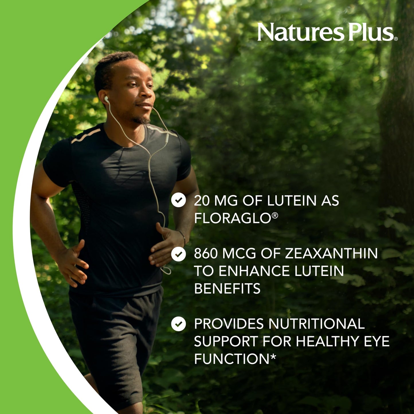 NaturesPlus Ultra Lutein 20 mg - 60 Softgels | Eye Health Support - 60 Servings