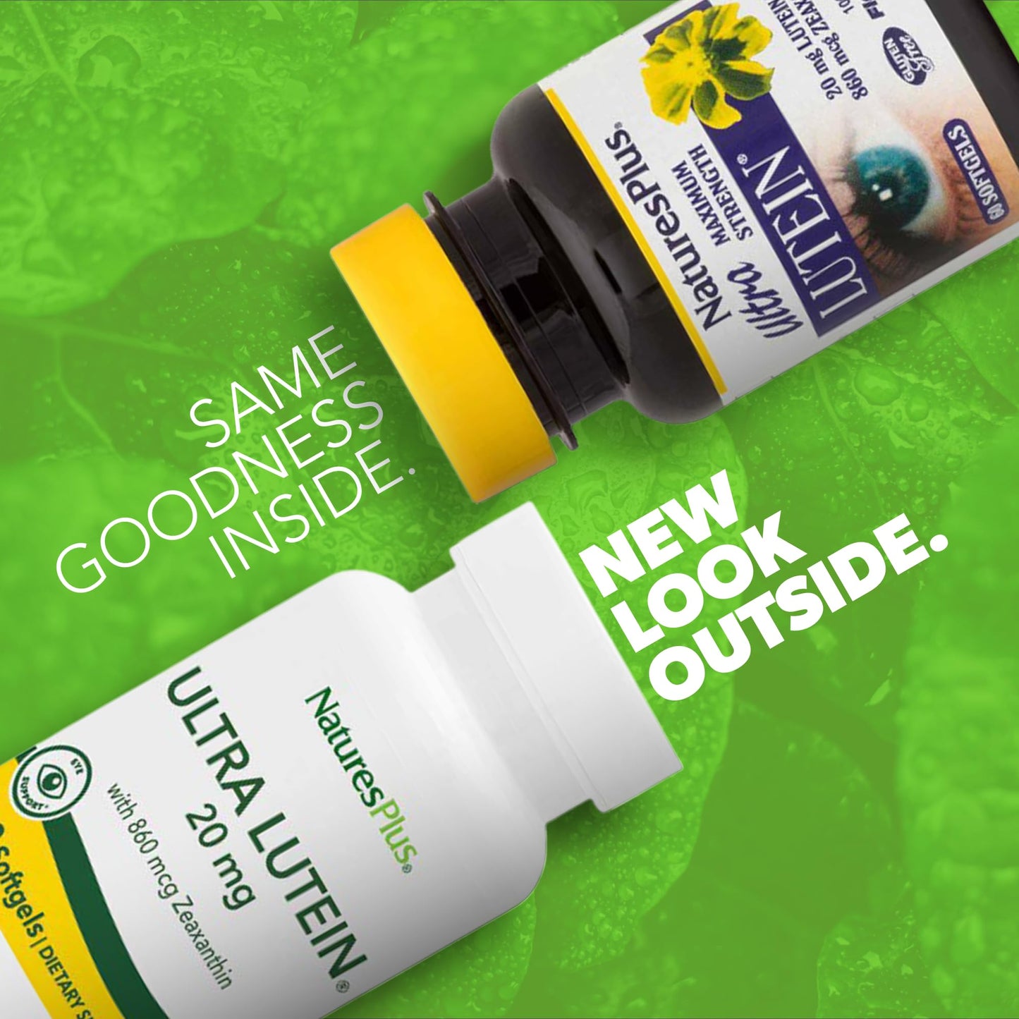 NaturesPlus Ultra Lutein 20 mg - 60 Softgels | Eye Health Support - 60 Servings