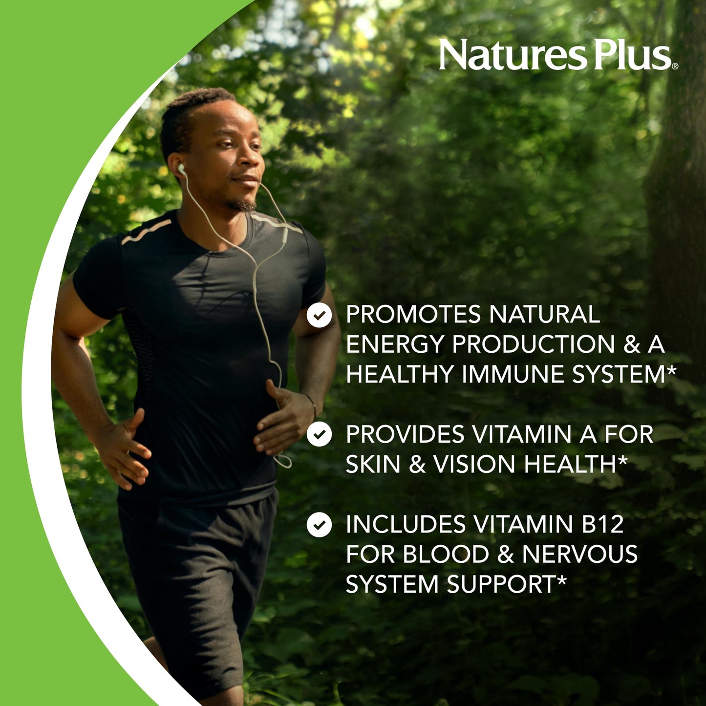 NaturesPlus Ultra One Daily Iron Free – 90 Servings, Vegan Multivitamin