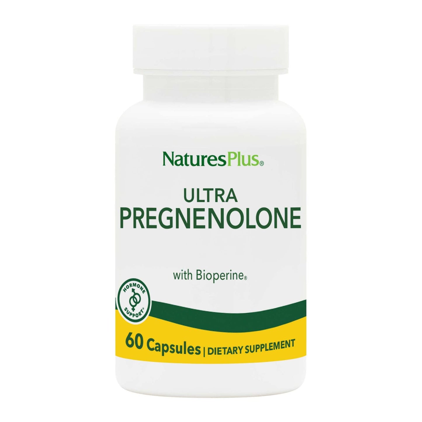 NaturesPlus Ultra Pregnenolone - 60 Capsules | Immune & Cognitive Support