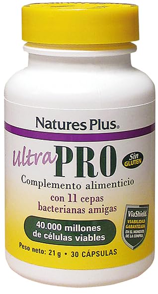 NaturesPlus Ultra Probiotics - 30 Vegan Capsules | Full Spectrum