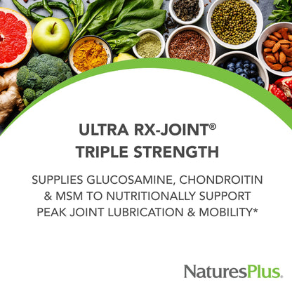 NaturesPlus Ultra Rx-Joint Triple Strength - 120 Tablets (Pack of 2)