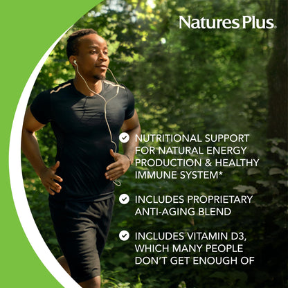 NaturesPlus Source of Life Green & Red Multivitamin – 90 Tablets