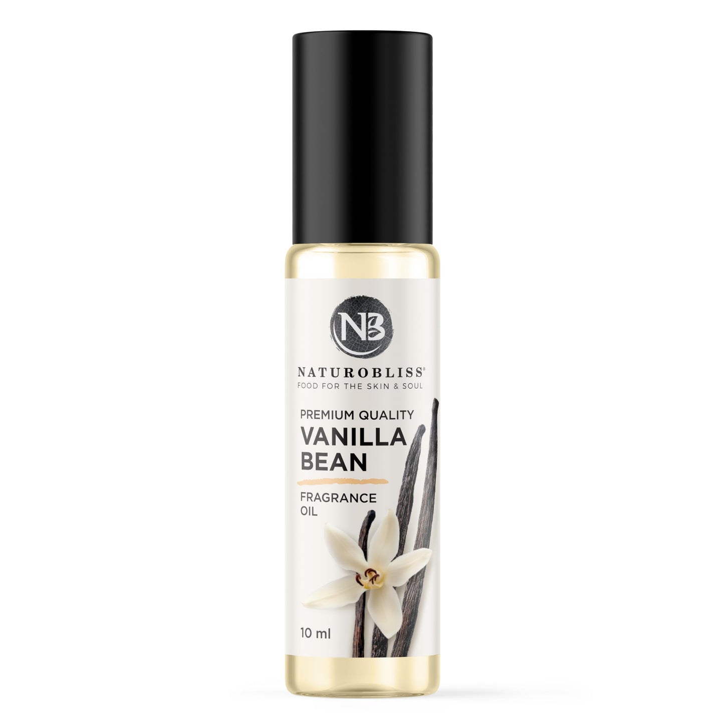 NaturoBliss Vanilla Perfume – Fragrance Oil Roll-On 10 ml | Premium Natural Vanilla