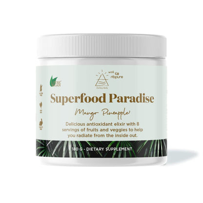 nbpure Earthy Andy Superfood Paradise - Mango Pineapple, 30 Servings