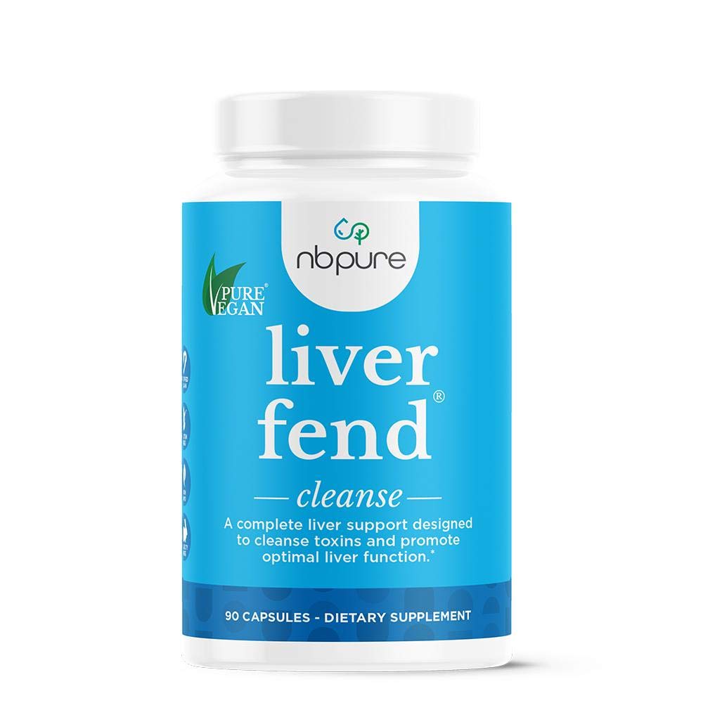 nbpure Liver Fend – Liver Detox & Cleanse with Milk Thistle, 90 Count