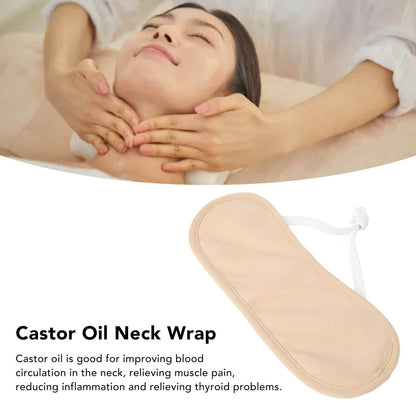 Reusable Bamboo Neck Wrap - Castor Oil Pack