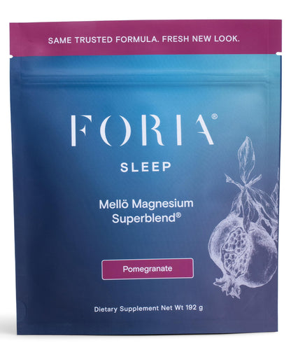 Ned mellö Magnesium Superblend Powder – Sleep & Relaxation, Pomegranate, 30 Servings