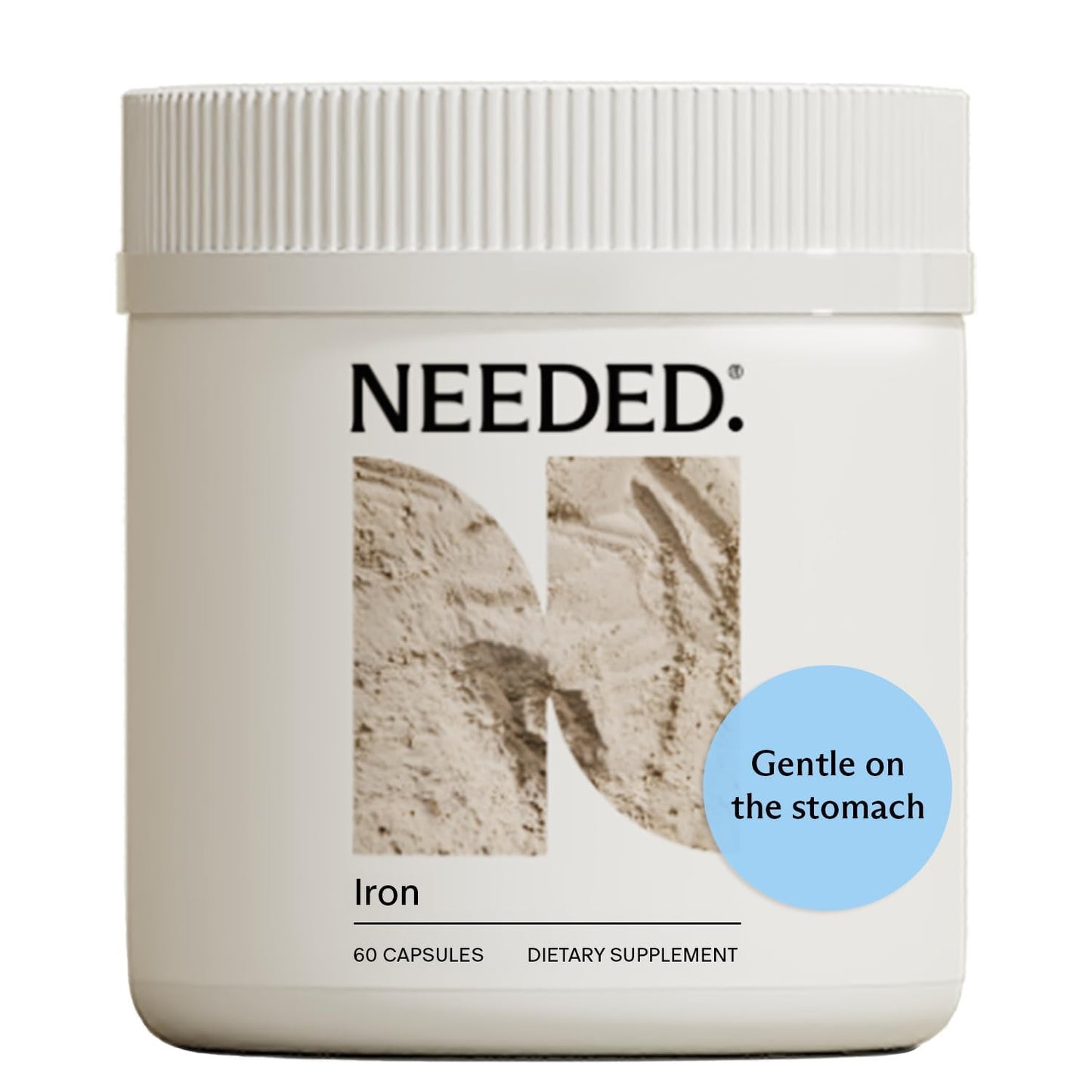 Prenatal Iron Supplement – Ferrous Bisglycinate | Energy, Baby Development & Gentle on Stomach | Flexible Dosing