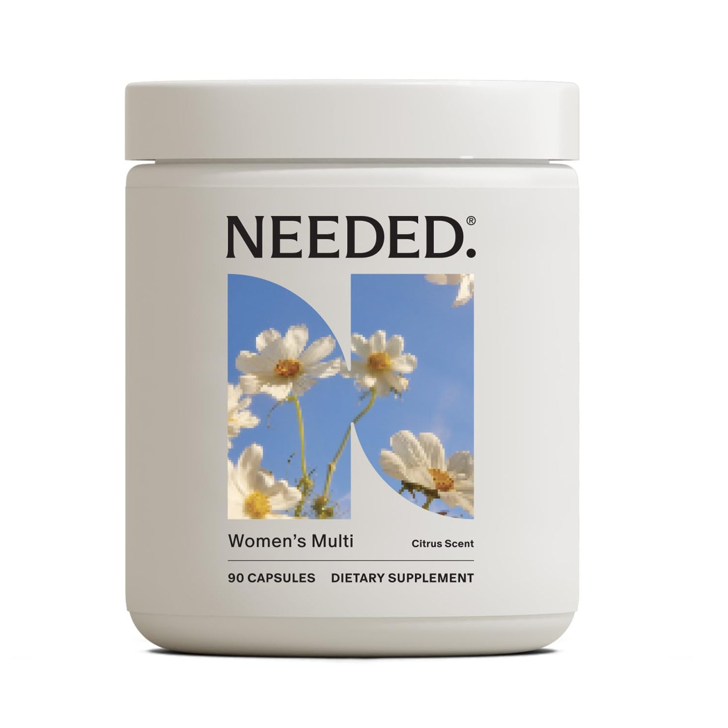 Needed Women's Multivitamin – 23 Vitamins & Minerals for Daily Wellness | Citrus Scent