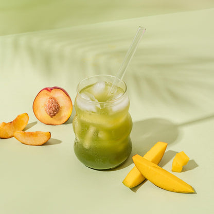 Nello Supergreens Premium Greens Drink Mix – Mango Peach, 20 Servings, Travel Pack