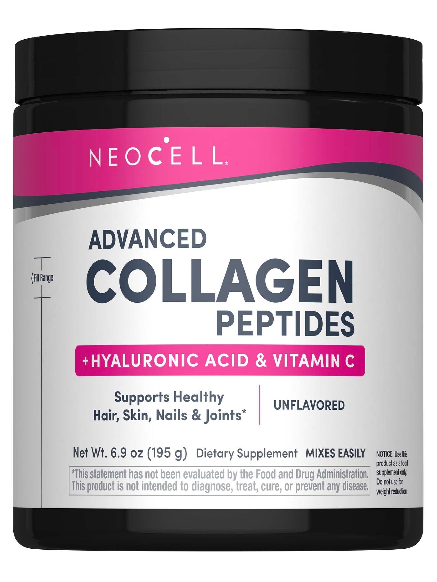 NeoCell Super Collagen Plus Powder with Vitamin C & Hyaluronic Acid