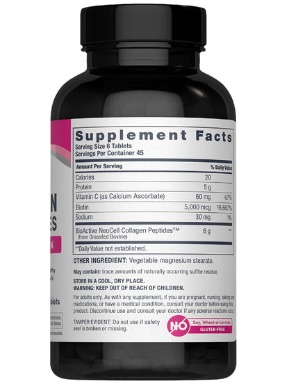 NeoCell Super Collagen with Vitamin C and Biotin – Skin, Hair & Nails