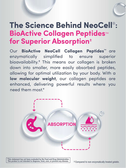 NeoCell Super Collagen with Vitamin C and Biotin – Skin, Hair & Nails