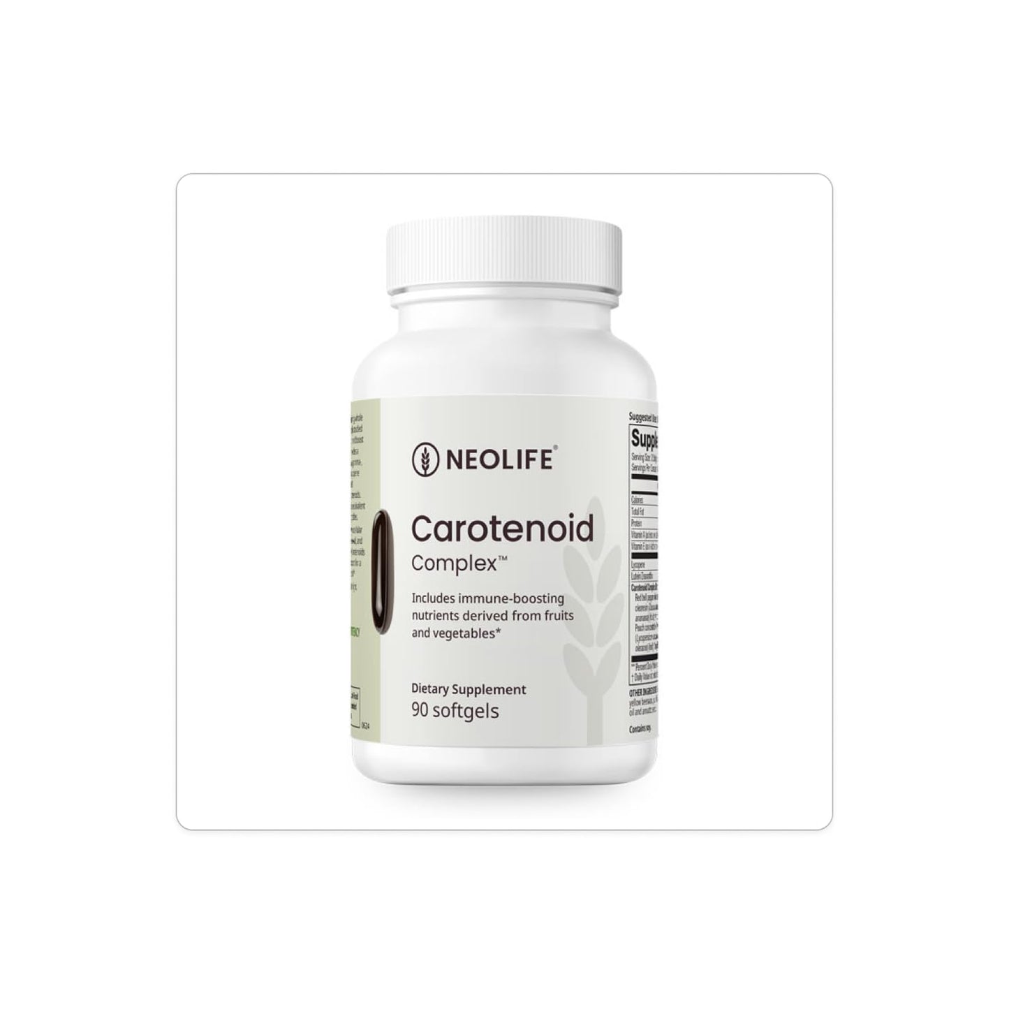 NeoLife Carotenoid Complex – 900 mg Carotenoid Blend (90 Softgels)