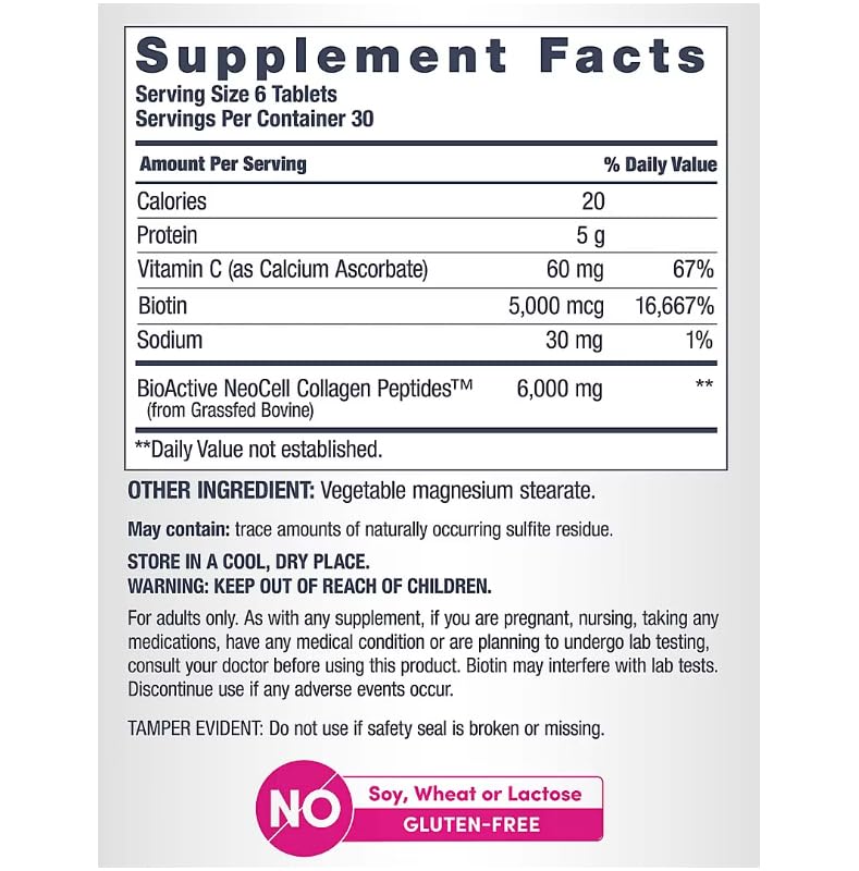 NeoCell Super Collagen + C 360 ct – Collagen Peptides with Vitamin C