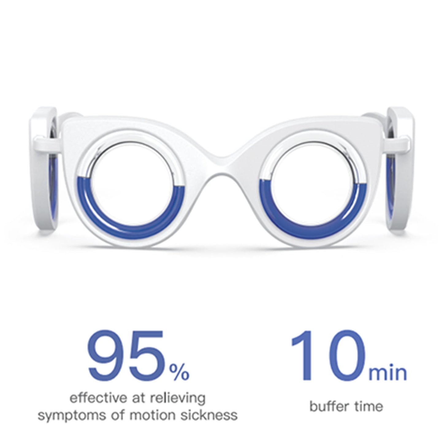 NEOISM Motion Sickness Glasses – Lightweight, Adjustable Relief for Travel and VR