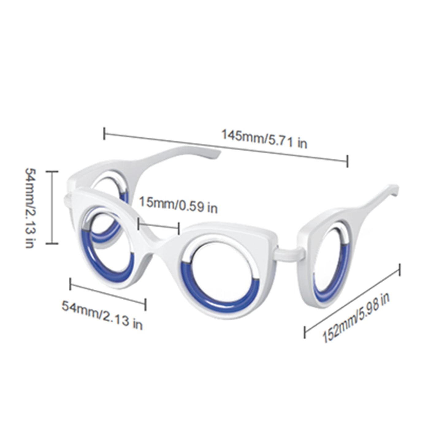 NEOISM Motion Sickness Glasses – Lightweight, Adjustable Relief for Travel and VR