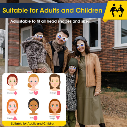 NEOISM Motion Sickness Glasses – Portable Car Sickness Glasses for Adults & Kids