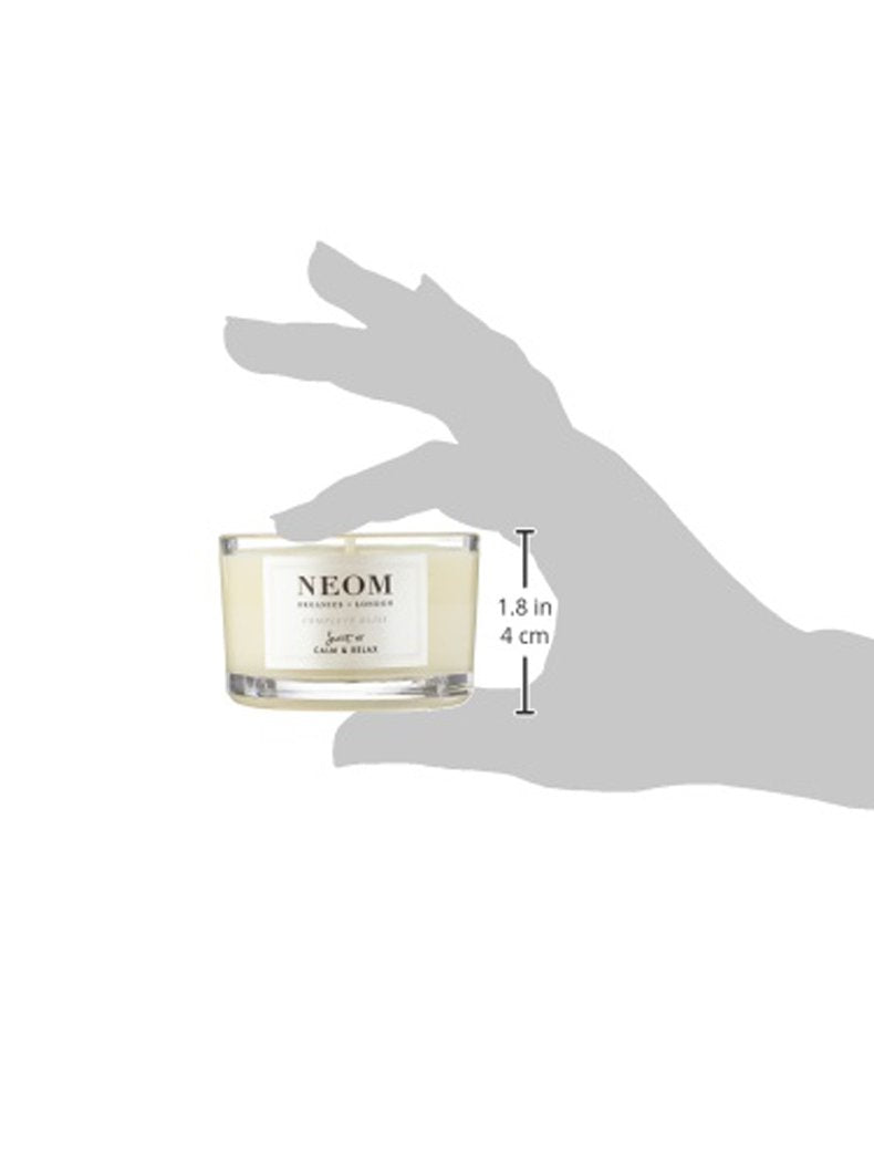 NEOM Complete Bliss Travel Candle – Blush Rose, Lime & Black Pepper