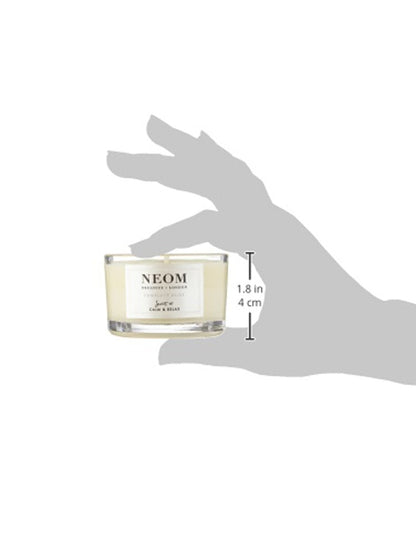 NEOM Complete Bliss Travel Candle – Blush Rose, Lime & Black Pepper