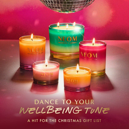 NEOM Cosy Nights Candle Travel Size – Sandalwood, Frankincense & Nutmeg | 100% Natural Wax & Fragrances | Relaxing