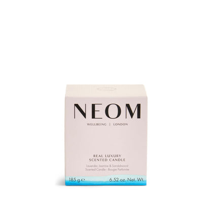 NEOM Real Luxury 1 Wick Candle – Lavender & Rosewood | Scent to De-Stress