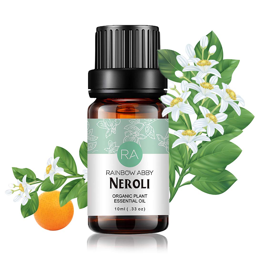 Neroli Essential Oil 100% Pure - Organic Neroli Oil for Diffusers & Skincare - 10ML