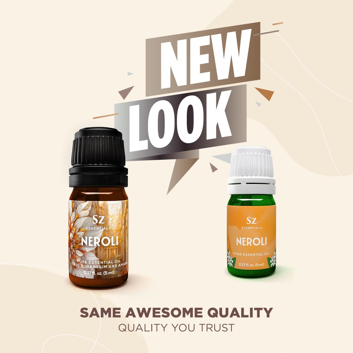 Sz Essentials Neroli Essential Oil 5ml – 100% Pure, Therapeutic Grade