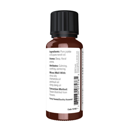 NOW Foods Neroli Oil – 100% Pure, Steam Distilled, Vegan, 1 oz