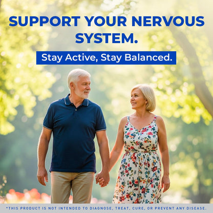 Nerve Sync Capsules | Official NerveSync Advanced Nerve Health Supplement - Maximum Strenght, 60 Capsules