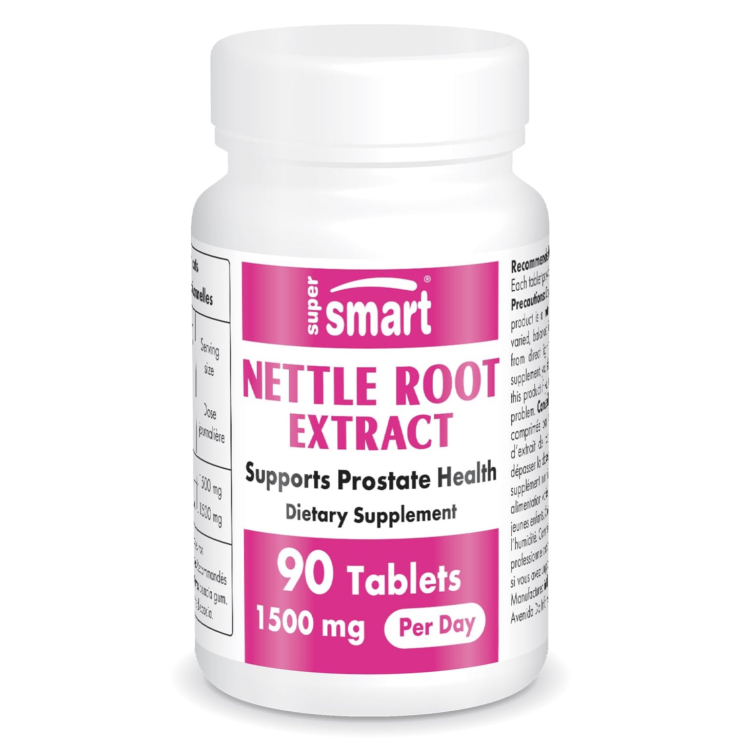 Nettle Root Extract 1500 mg - Prostate & Urinary Support | Non-GMO | 90 Tablets