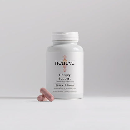 NeuEve Urinary Support Cranberry and D Mannose Supplements for Urinary Health Defense, All-Natural Ingredients | 90 Vegan Capsules