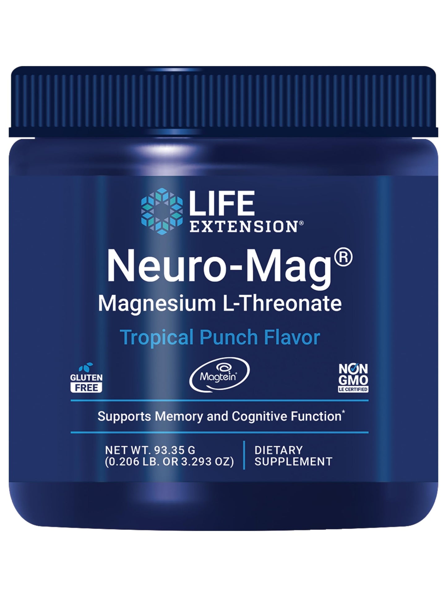 Neuro-Mag Magnesium L-Threonate Powder – Tropical Punch