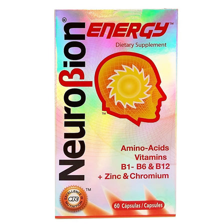 Neurobion Energy Amino Acids – 60 Count (Pack of 3)