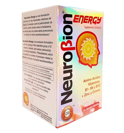 Neurobion Energy Amino Acids – 60 Count (Pack of 3)