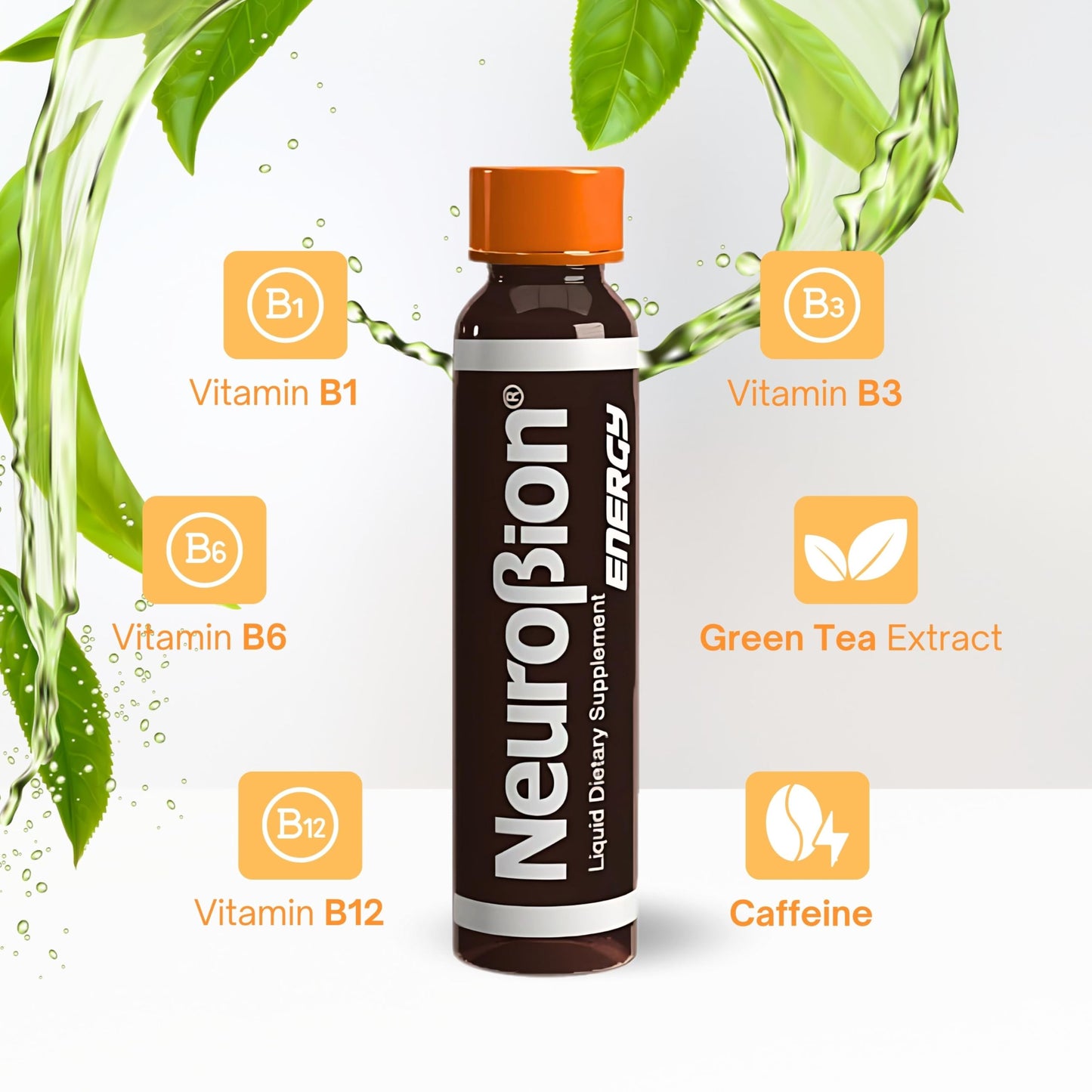 Neurobion Energy Liquid – Multivitamins + Energy Blend (10 x 25 ml)