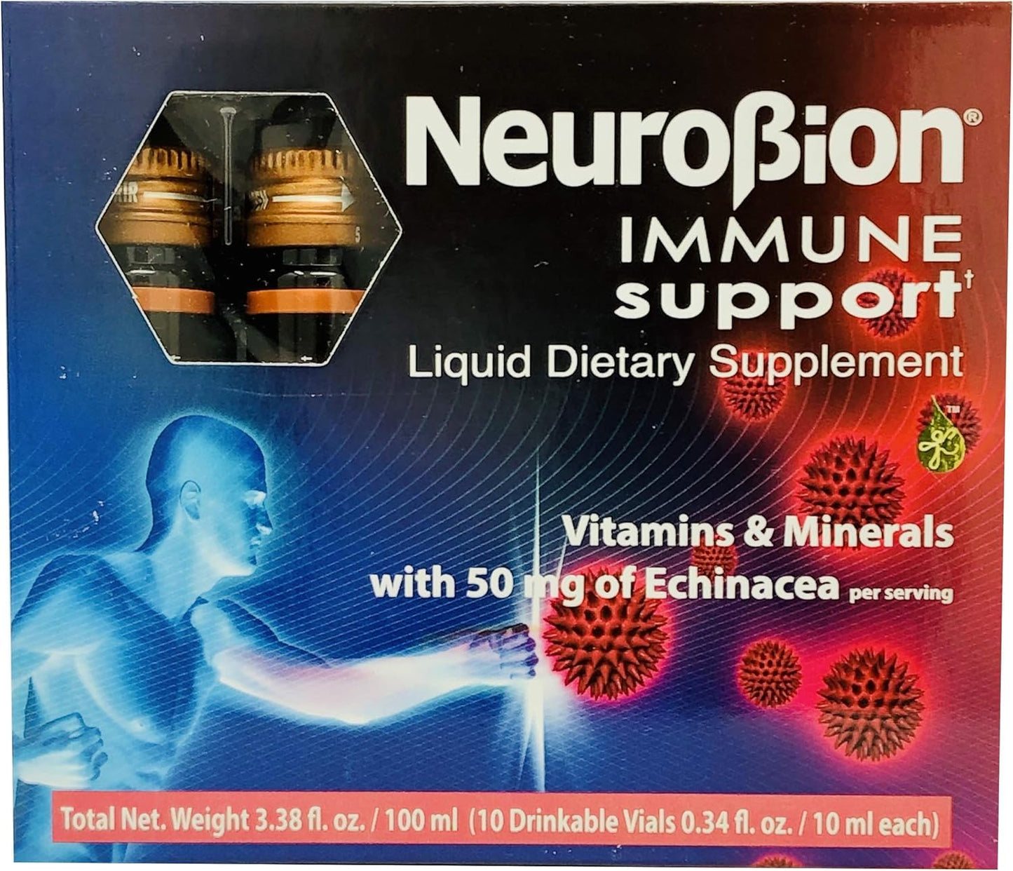 Neurobion Immune Support with Echinacea & Zinc – 10 Vials x 10 ml