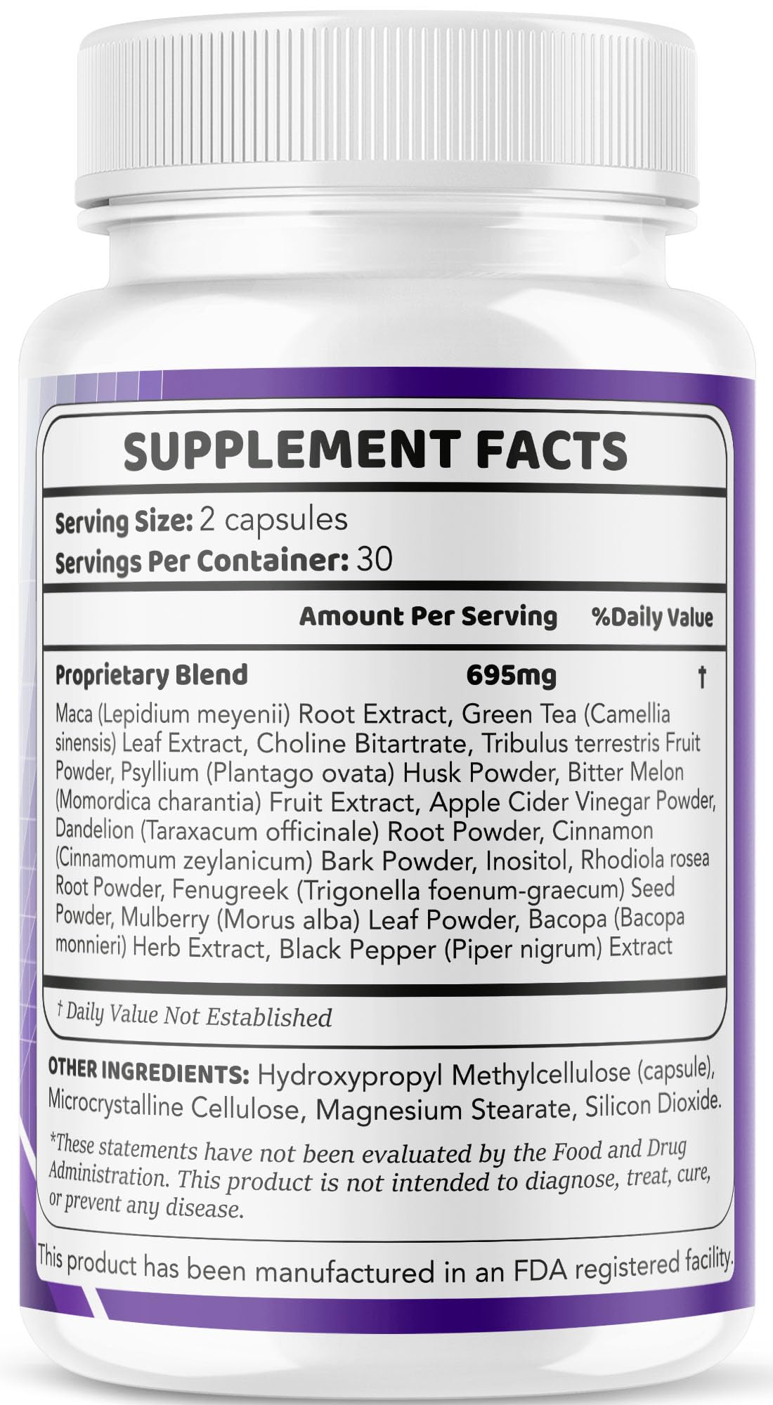 (3 Pack) Neurocept Brain Supplement Capsules – Memory & Focus Support – 180 Capsules (3 Months)
