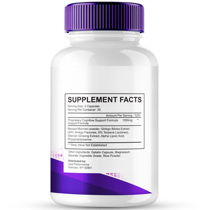 Neurocept Supplement - Brain Health Nootropic Pills | Memory & Focus, 2 Pack